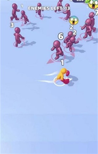 奔跑拳击手
