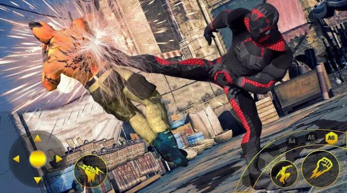 蜘蛛迈阿密绳索英雄忍者