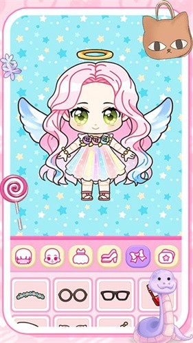 迷你校园装扮少女