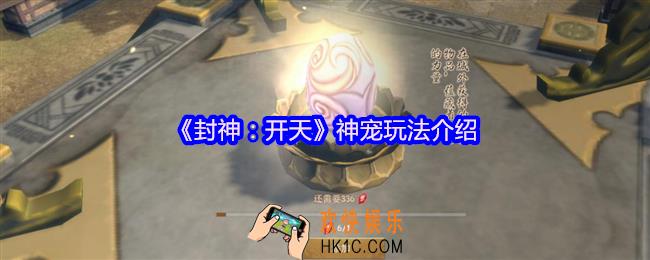 封神开天神宠怎么玩