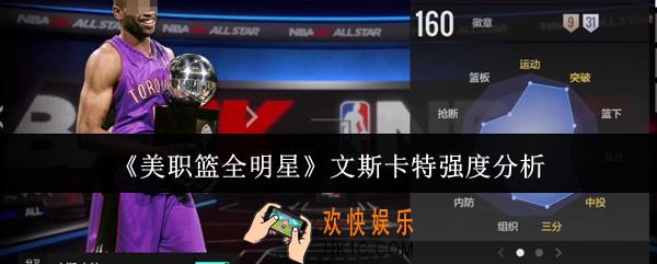 美职篮全明星文斯卡特怎么样