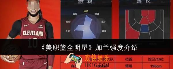 美职篮全明星加兰强度怎么样