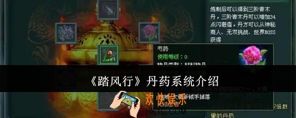 踏风行丹药怎么练