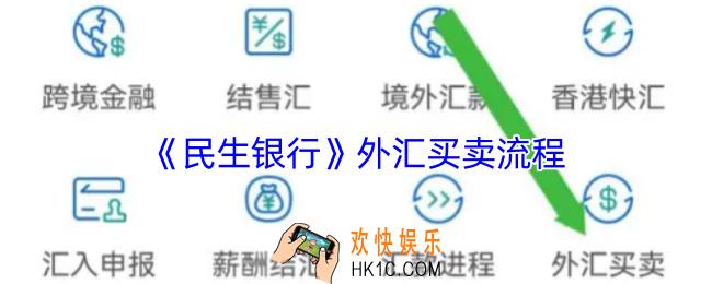 民生银行外汇买卖怎么操作