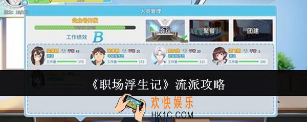 职场浮生记流派有哪些