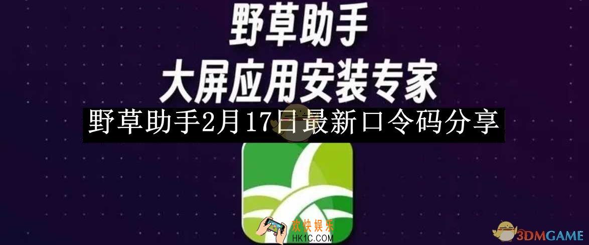 野草助手2月17日最新口令码分享