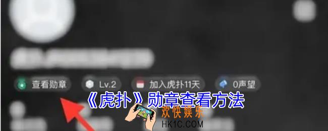 虎扑勋章怎么看
