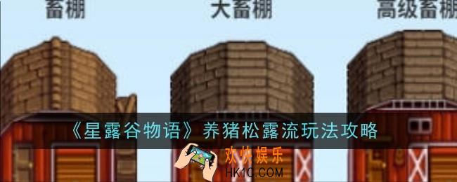 星露谷物语养猪松露流玩法是什么