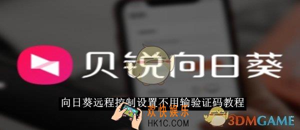 向日葵远程控制设置不用输验证码教程