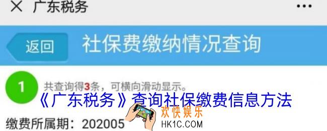 广东税务怎么查询缴费记录