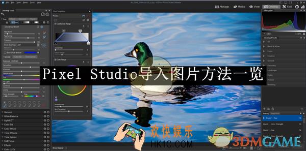 Pixel Studio导入图片方法一览