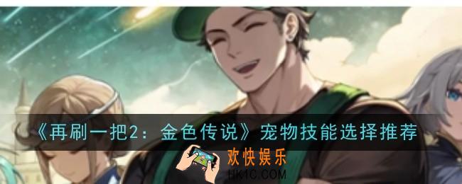 再刷一把2金色传说宠物技能选择什么