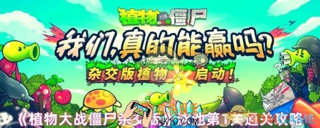植物大战僵尸杂交版泳池第1关怎么过