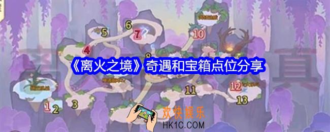 离火之境奇遇和宝箱在哪里