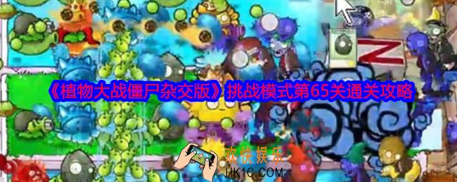 植物大战僵尸杂交版挑战模式第65关怎么过关