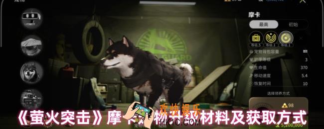 萤火突击摩卡怎么升级