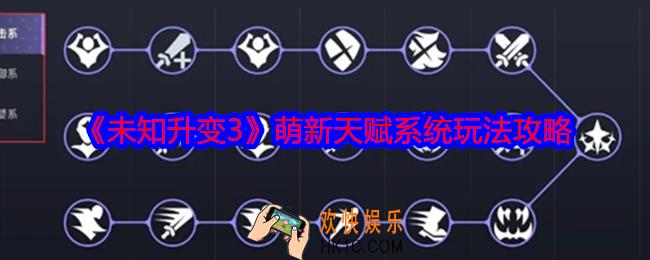 未知升变3萌新天赋系统怎么玩