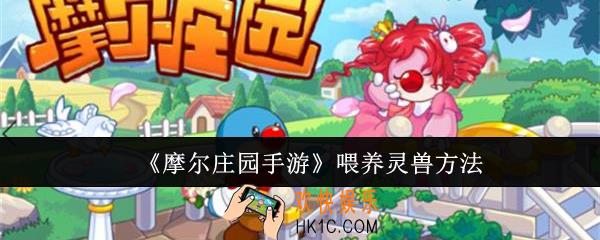 摩尔庄园手游怎么喂养灵兽