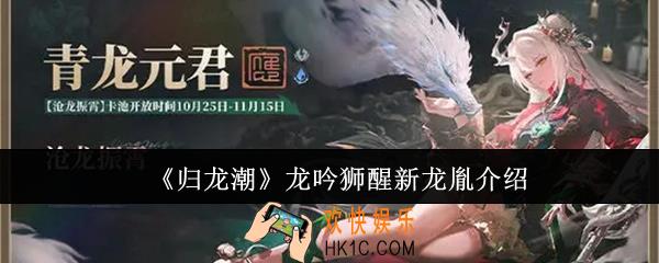 归龙潮龙吟狮醒新龙胤怎么样