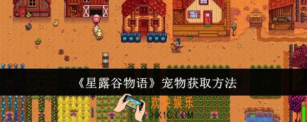 星露谷物语宠物怎么获取