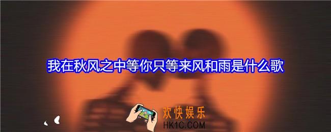 我在秋风之中等你只等来风和雨是什么歌