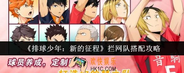 排球少年新的征程拦网队怎么搭配