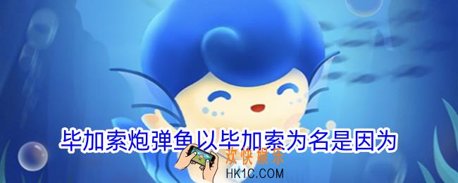 毕加索炮弹鱼以毕加索为名是因为