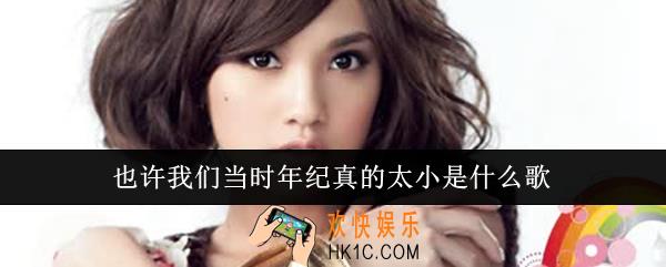 也许我们当时年纪真的太小是什么歌