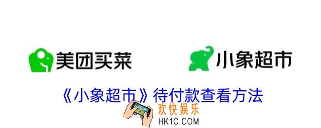 小象超市待付款在哪里