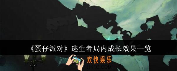 蛋仔派对逃生者局内成长效果怎么样