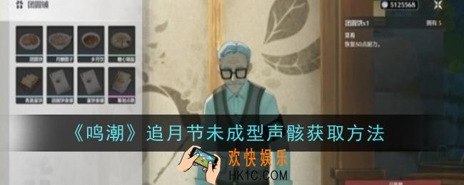 鸣潮追月节未成型声骸怎么获取