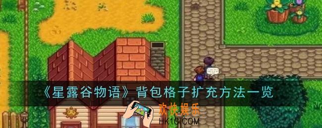 星露谷物语背包格子怎么扩充方法