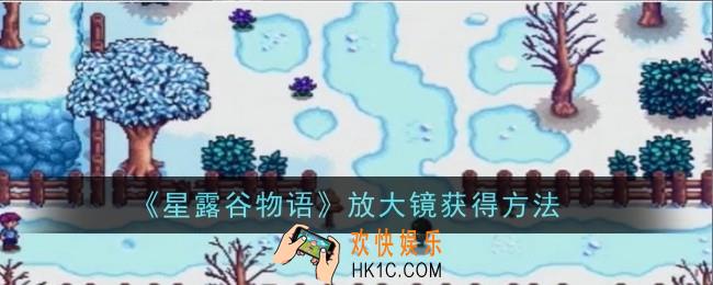 星露谷物语放大镜怎么获得