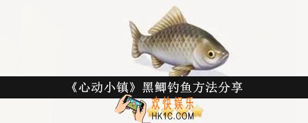 心动小镇黑鲫怎么钓
