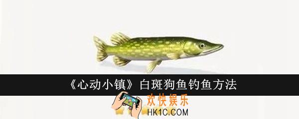 心动小镇白斑狗鱼怎么钓