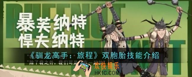 驯龙高手旅程双胞胎技能怎么样