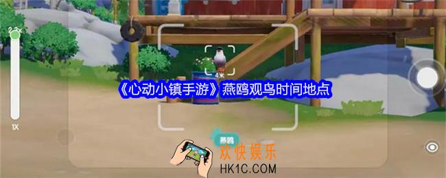 心动小镇手游燕鸥在哪拍照