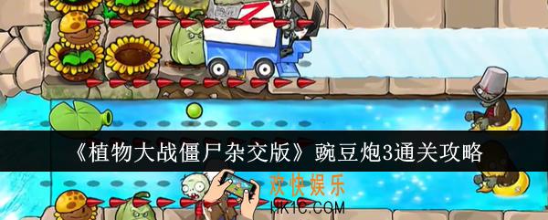 植物大战僵尸杂交版豌豆炮3怎么通关