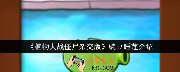 植物大战僵尸杂交版豌豆睡莲怎么样