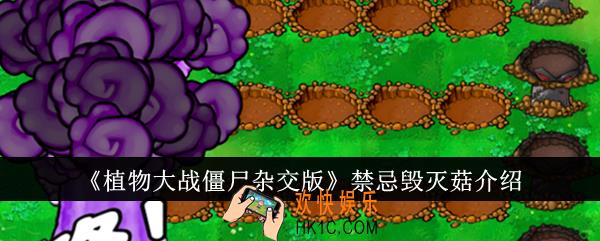 植物大战僵尸杂交版禁忌毁灭菇怎么样