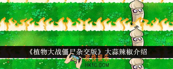 植物大战僵尸杂交版大蒜辣椒怎么样