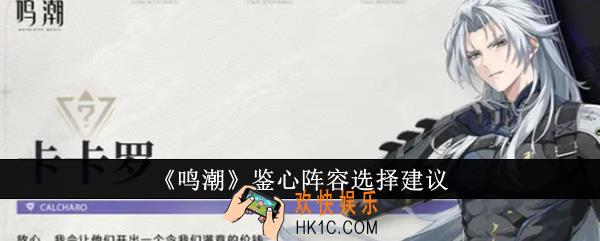 鸣潮鉴心阵容怎么选