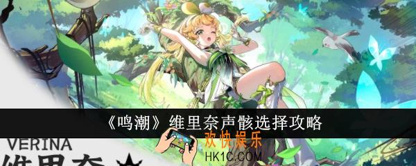鸣潮维里奈声骸怎么选