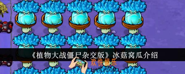 植物大战僵尸杂交版冰菇窝瓜怎么样