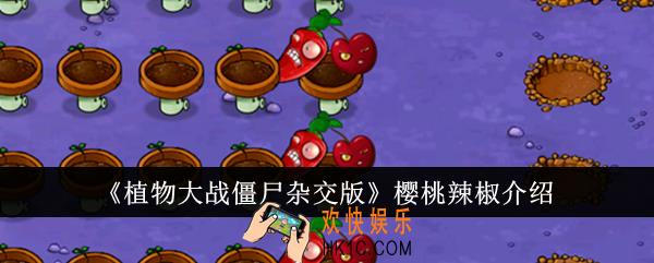 植物大战僵尸杂交版樱桃辣椒怎么样