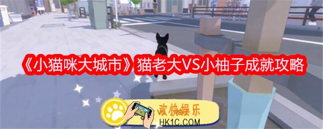 小猫咪大城市猫老大VS小柚子成就达成
