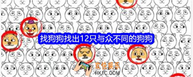 就我眼神好找狗狗找出12只与众不同的狗狗怎么过