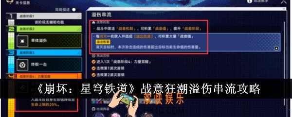 崩坏星穹铁道战意狂潮溢伤串流怎么玩