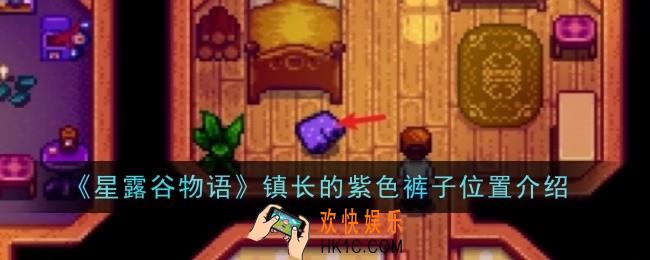 星露谷物语镇长的紫色裤子位置在哪