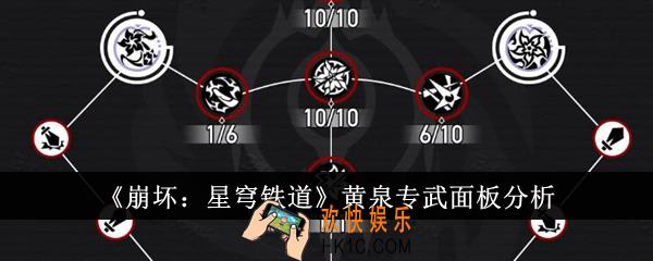 崩坏星穹铁道黄泉专武面板怎么样